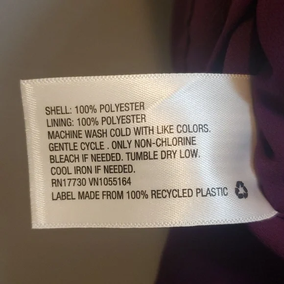 A New Day NWT Purple Lined Camisole. XS - Picture 6 of 6